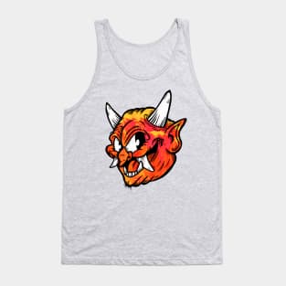 Marble Print Devil Demon Tank Top